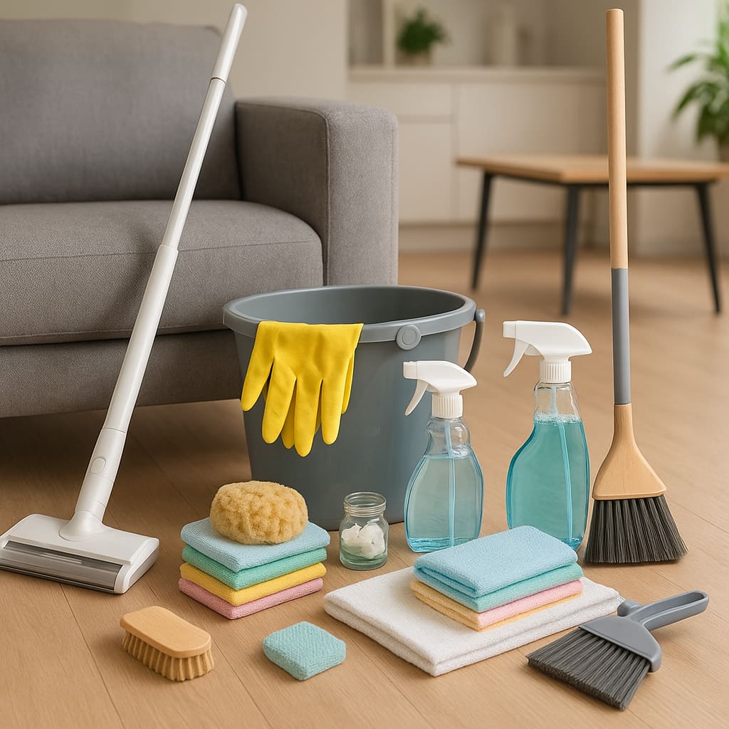 Reinigungsutensilien